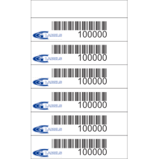Freight Transport Pro Label Book 4.5 inch 6 Labels per Page
